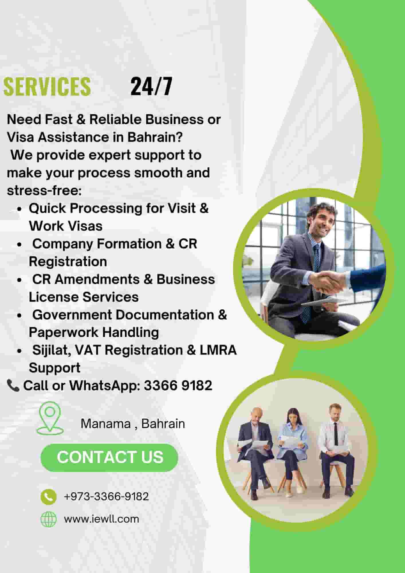 Bahrain's leading business and visa solutions