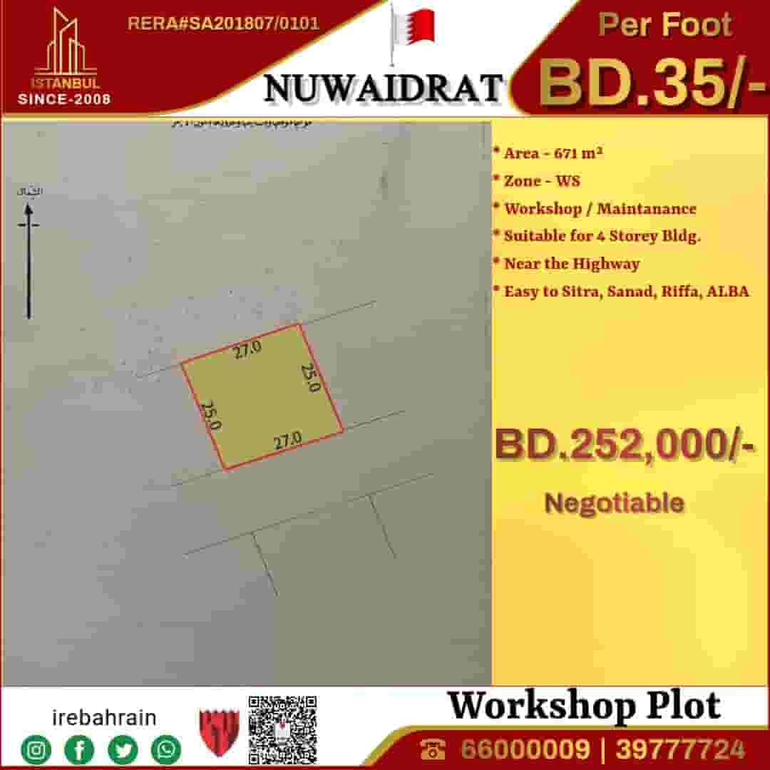 Industrial Plot (WS) for Workshops – Nuwaidrat Industrial Plot (WS) for Workshops – Nuwaidrat