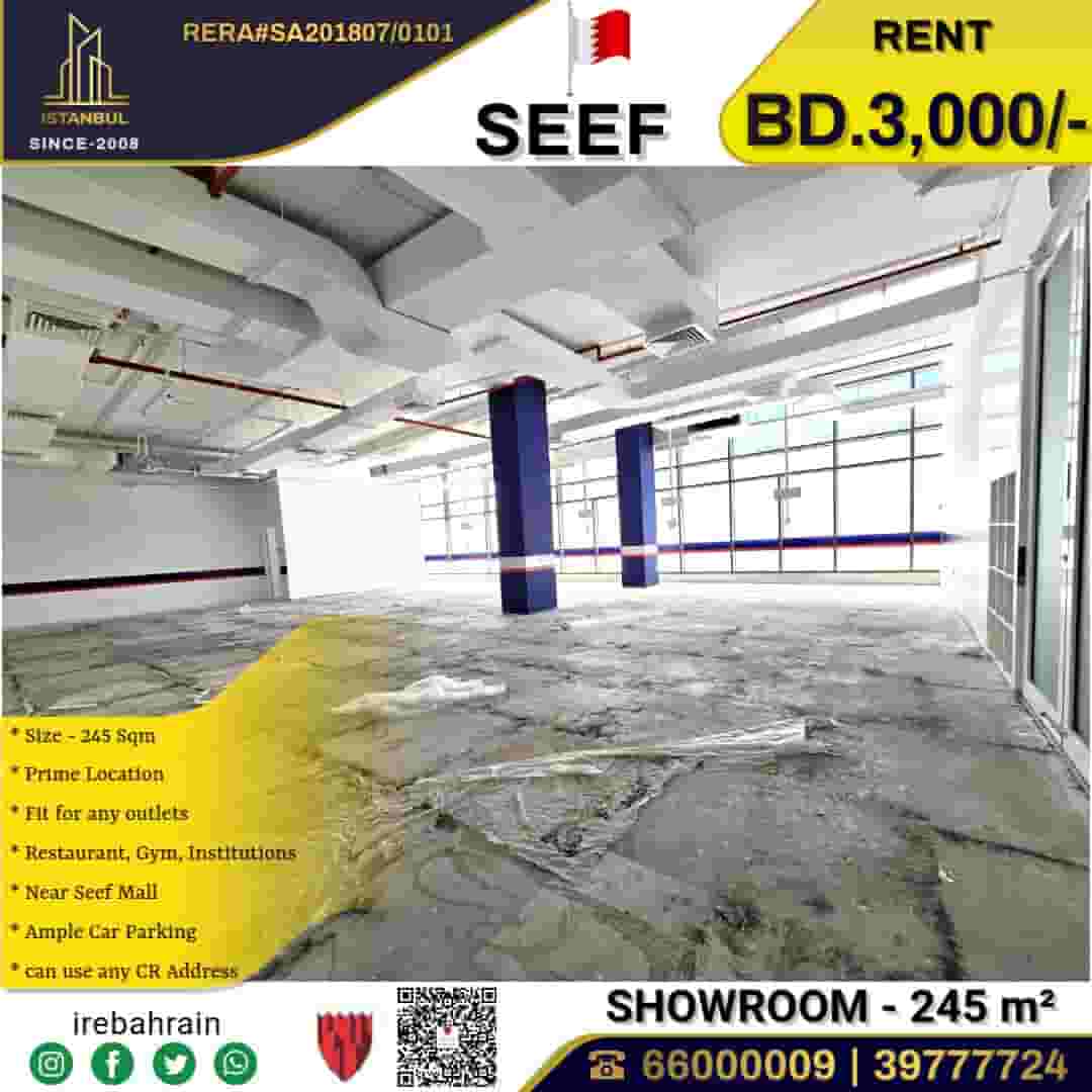 SHOWROOM - 245 Sqm SHOWROOM - 245 Sqm